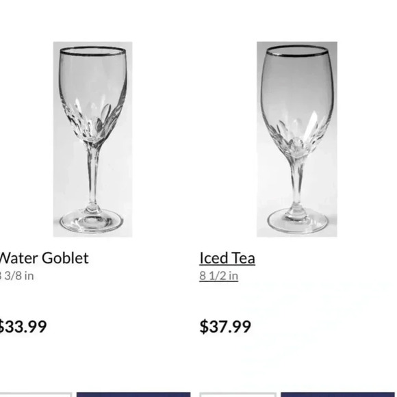 NEW Gorham full lead crystal stemware, made in Germany. New with tags. - Picture 3 of 5